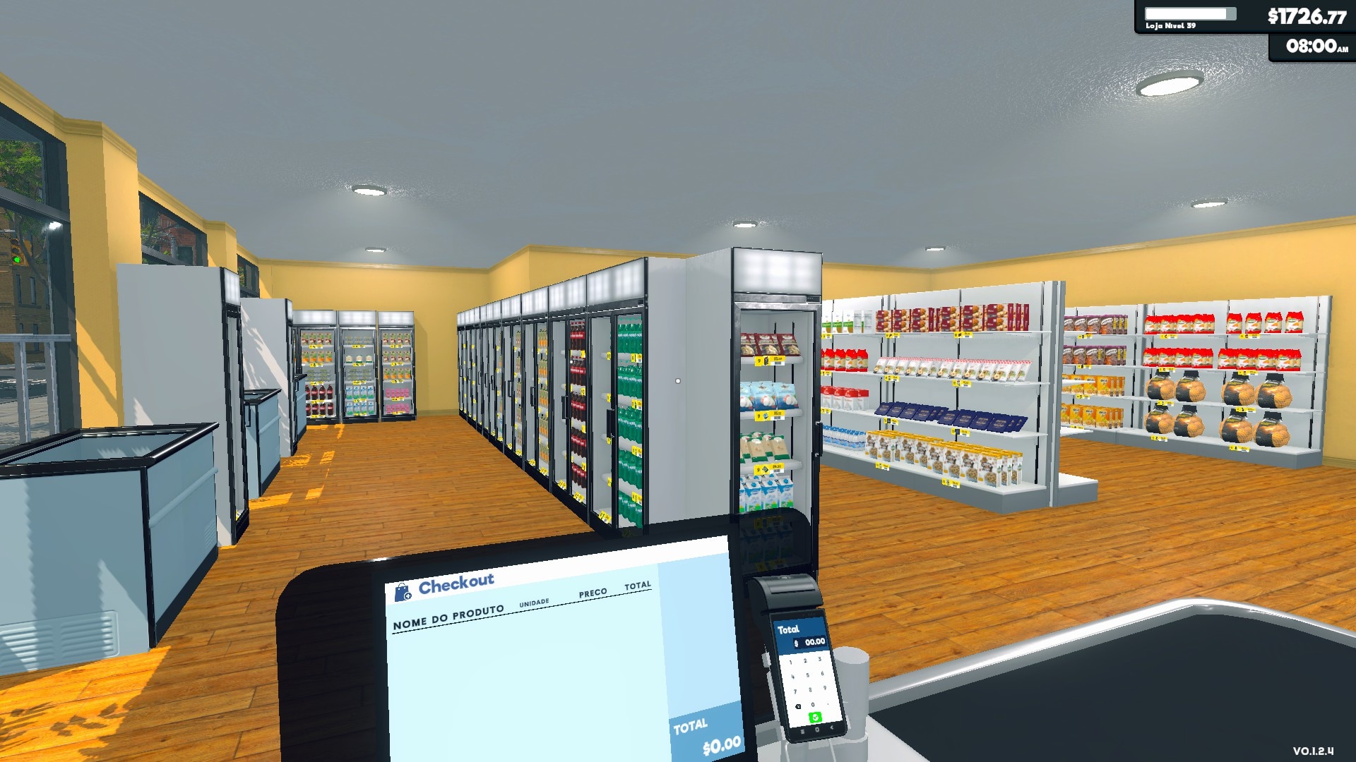 Supermarket Simulator Free Download (v0.1.2.4a) 2 - gamesunlock.com